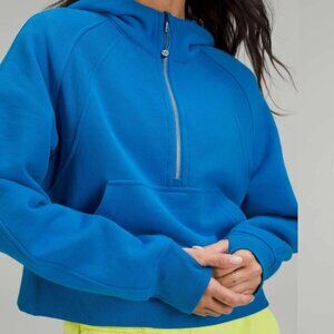 lululemon oversized half zip hoodie - Poolside